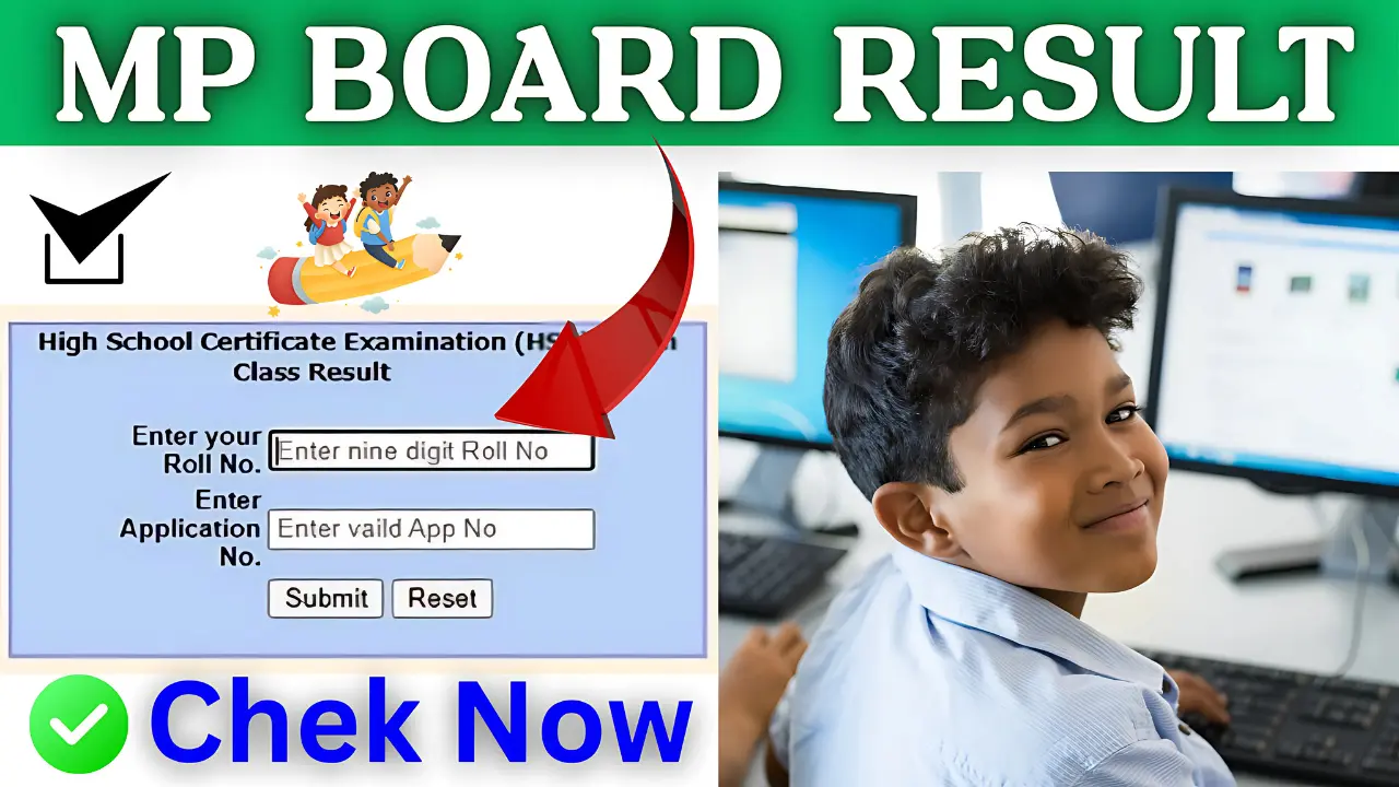 Mp board 10th Result